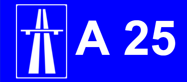 A 25 auto estrada